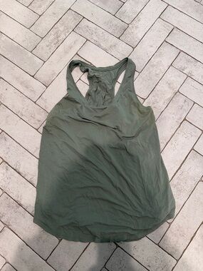 lululemon athletica Olive Green Racerback Tank